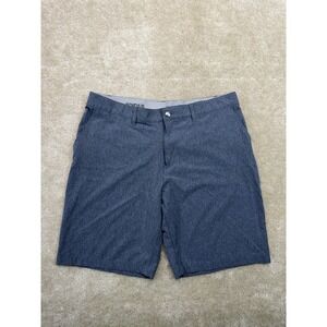 Adidas Chino Golf Shorts Mens 39 Gray Lightweight Slash Pockets Outdoor Active